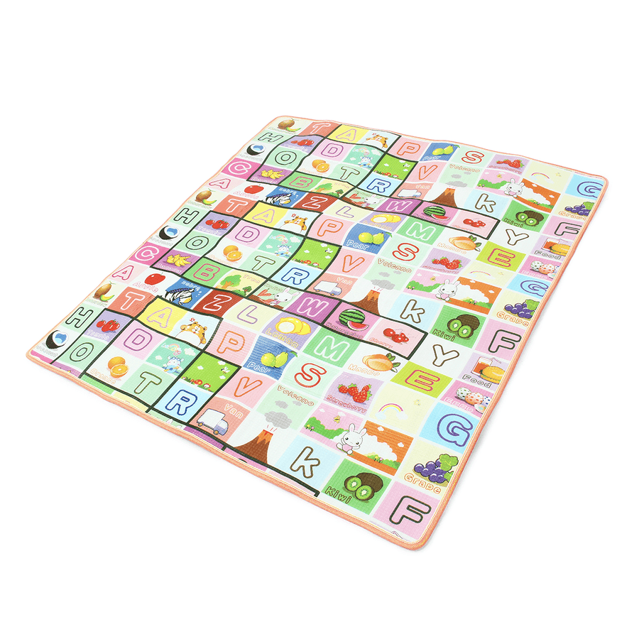 Nontoxic Baby Kids Play Mat Floor Rug Picnic Cushion Crawling Mats for Children Protection - MRSLM