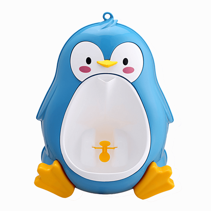 Baby Urinal Toddler Potties Boys Pee Trainer Children Removable Lovely Penguin Toilet Bathroom - MRSLM