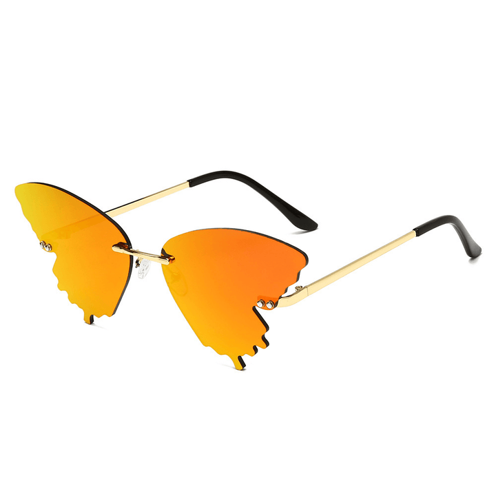 Sex Butterfly Sunglasses Men and Women Trend Colorful Street Shooting Ink - MRSLM