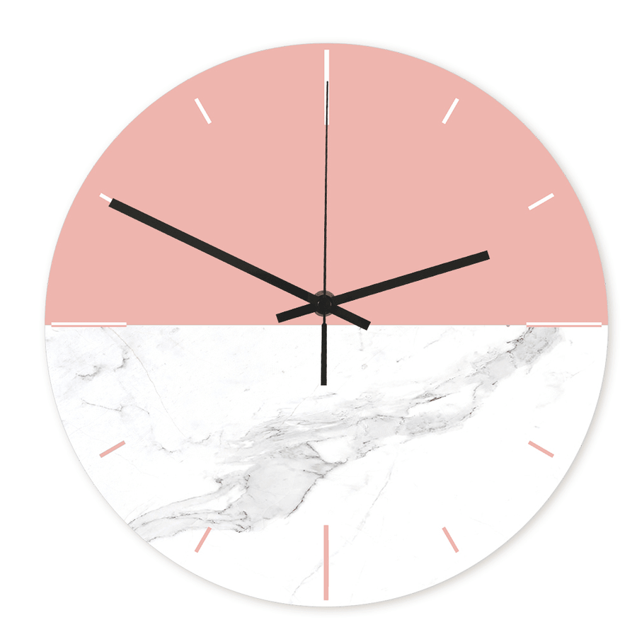 CC064 Creative Wall Clock Mute Wall Clock Quartz Wall Clock for Home Office Decorations - MRSLM