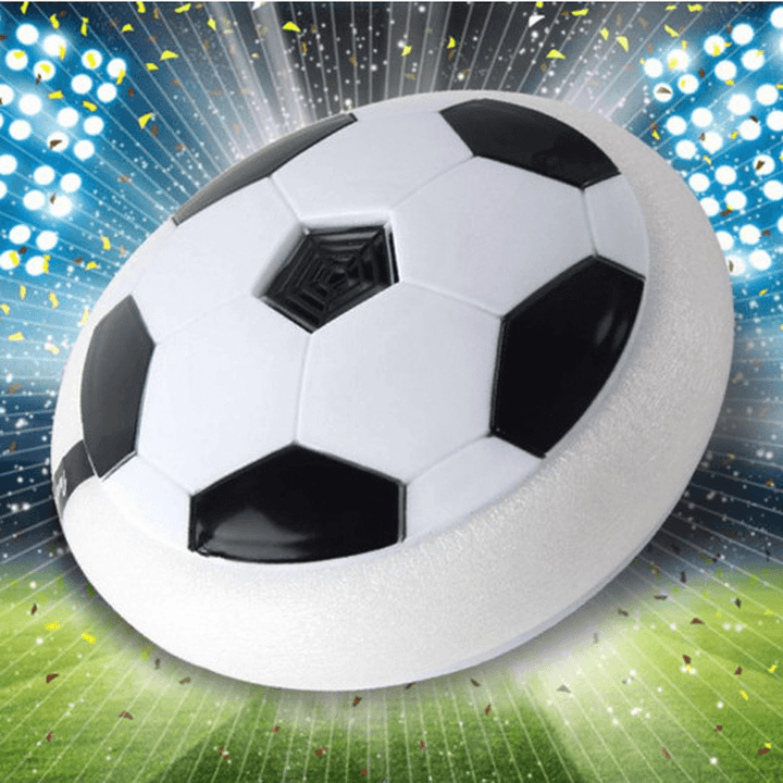 Electric Floating Football Universal Colorful Lights Air-Cushion Indoor Outdoor Suspension Soccer - MRSLM