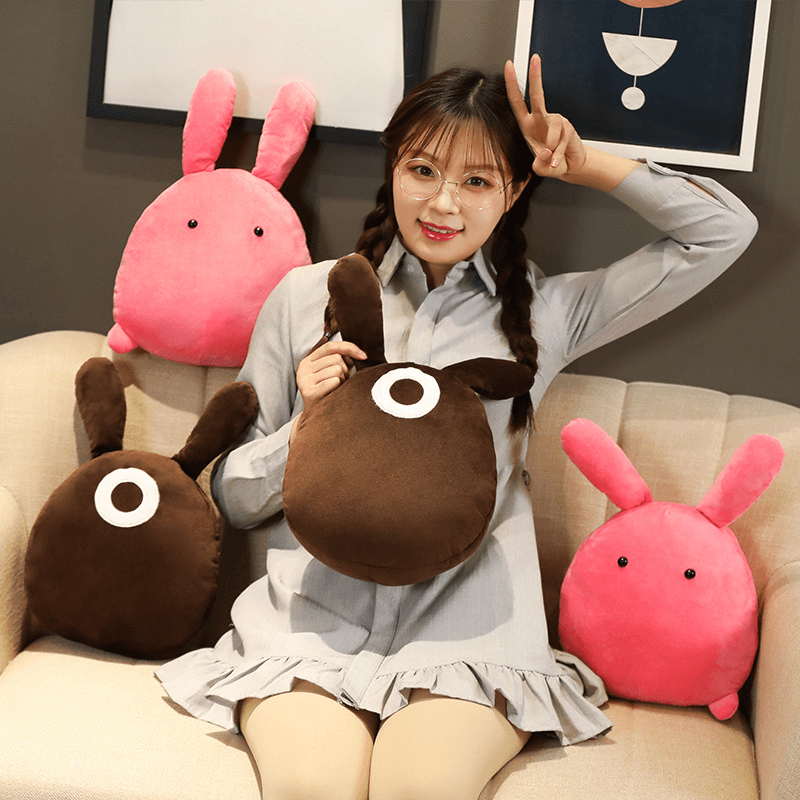 Anime Ground Bondage Boy Hanako-Jun Plush Doll Ningning Rabbit Pillow - MRSLM