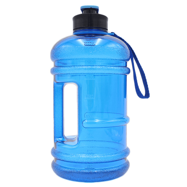 Ipree® 2.2L Big Large Water Bottle BPA Free Sport Gym Training Workout Drink Cap Kettle - MRSLM