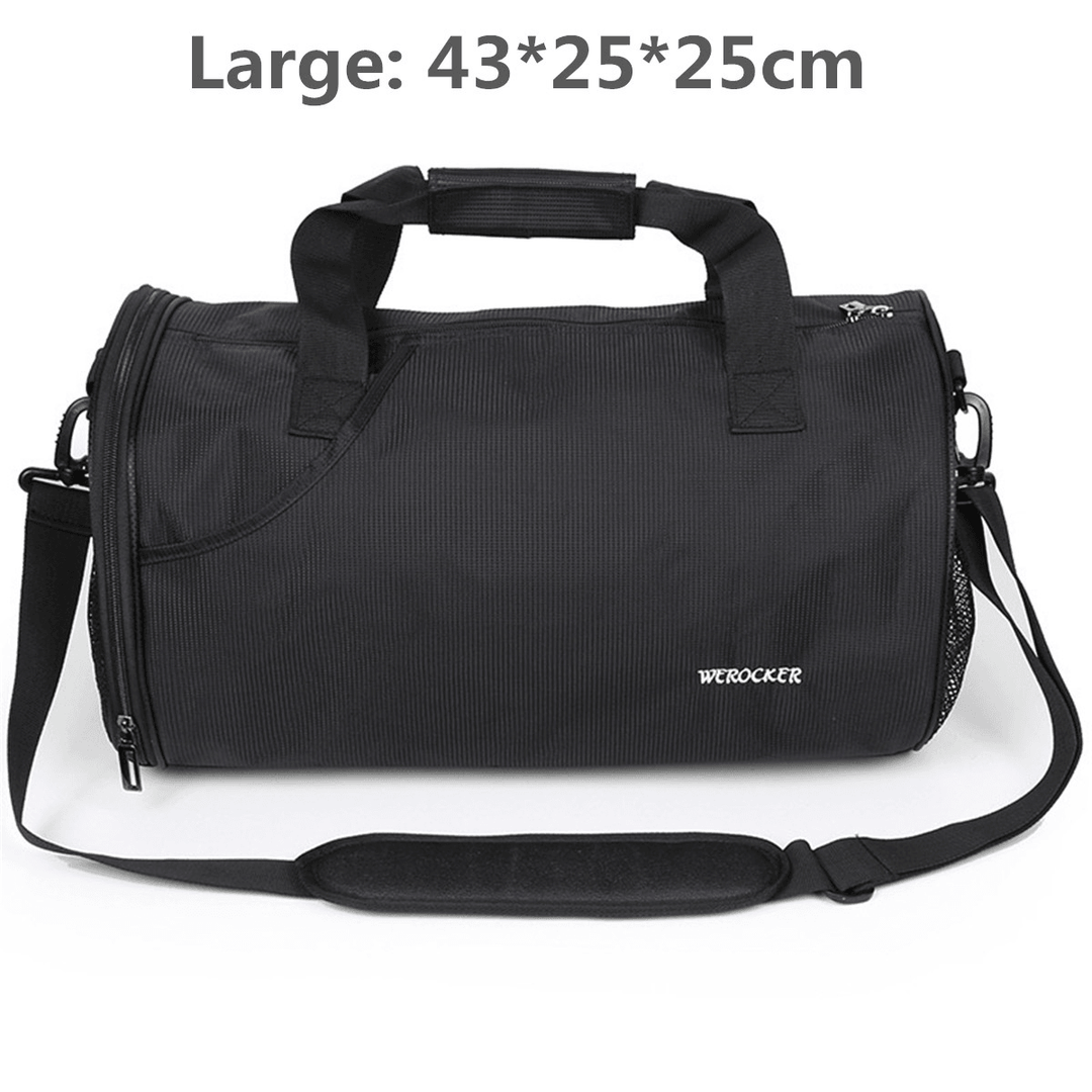 Outdoor Sport Gym Duffle Backpack Luggage Travel Fitness Shoulder Bag Shoes Basketball Storage Organizer - MRSLM