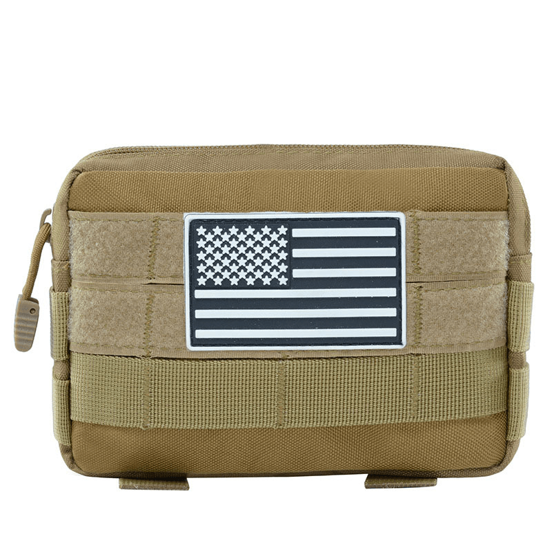 BL118 Waterproof Oxford Fabric Bag Military Tactical Molle Waist Bag Utility Pouch Emergency Pocket Bag - MRSLM