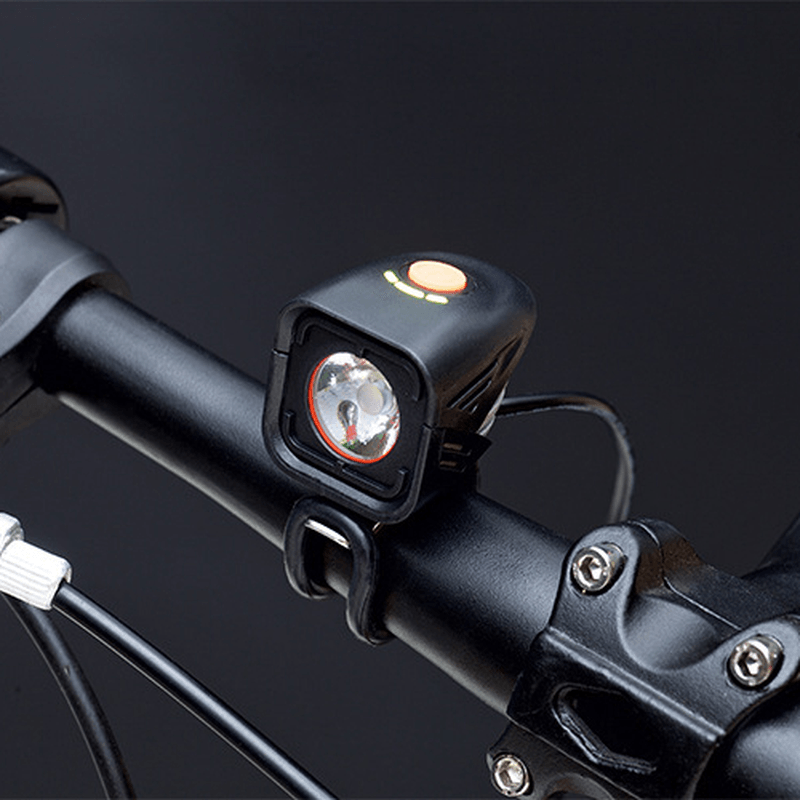 XANES XL10 1000LM L2 LED Bicycle Headlight 60G IPX6 Waterproof 180° Floodlight 4 Modes Power Display Temperature Control - MRSLM