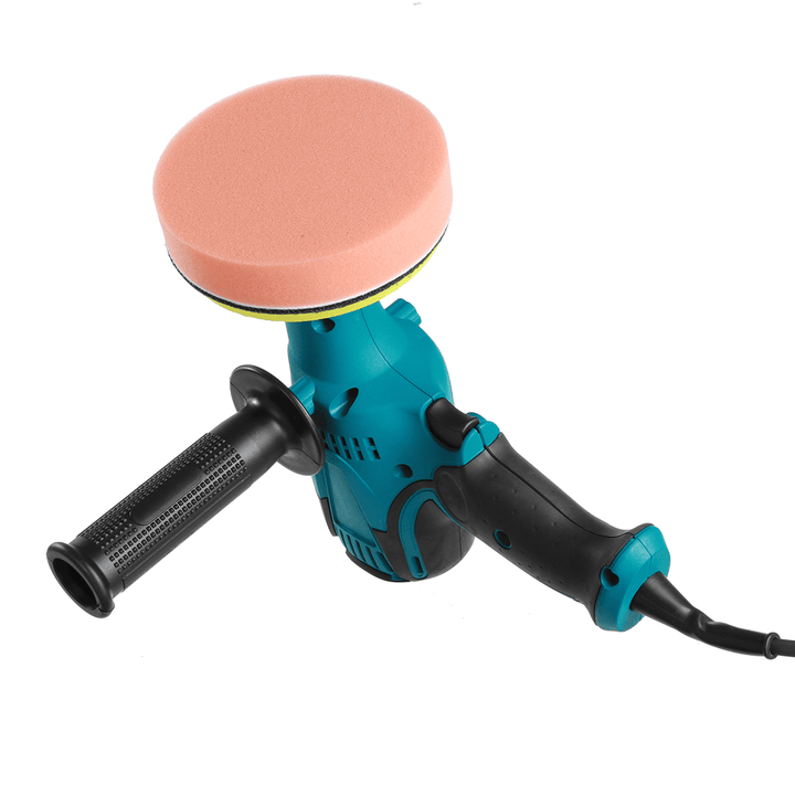 600W 5 Inch Car Polisher 6 Speed Regulated Multifunctional Electric Polishing Repair Tool - MRSLM