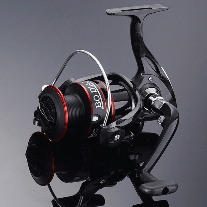 ZANLURE 13 5.2:1 Spinning Wheel All-Metal Long-Distance Fishings Sea Pole Wheels Fishing Reel - MRSLM