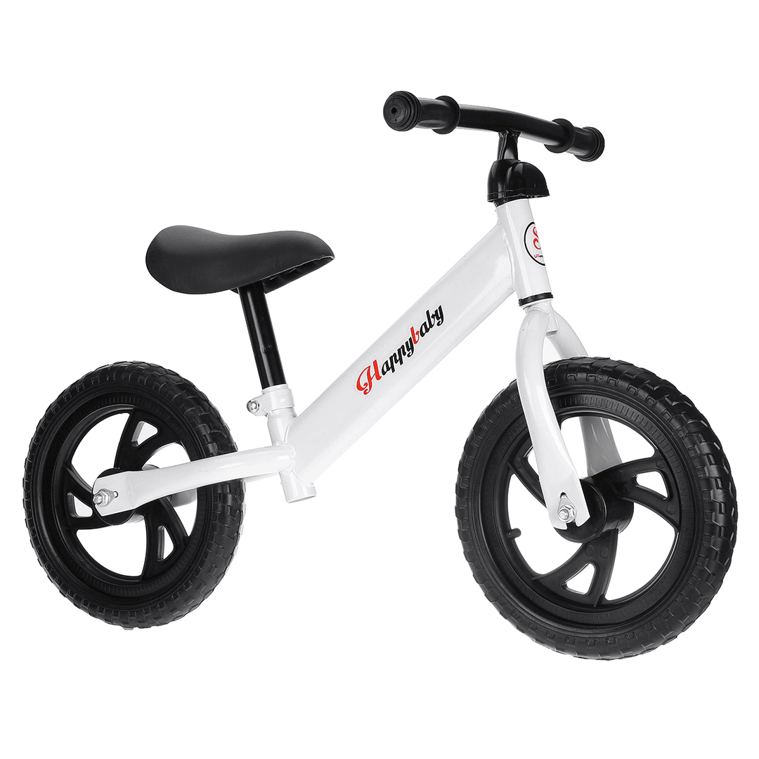 Kids Portable Adjustable No Pedal Best Balance Bike for Children Aged 2-7 Toddler Educational Bicycle Gift for Boys＆Girls - MRSLM