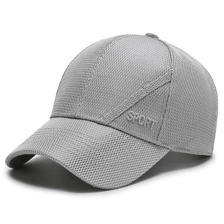 Hat Men'S Baseball Cap Women'S Mesh Sports Running Breathable - MRSLM