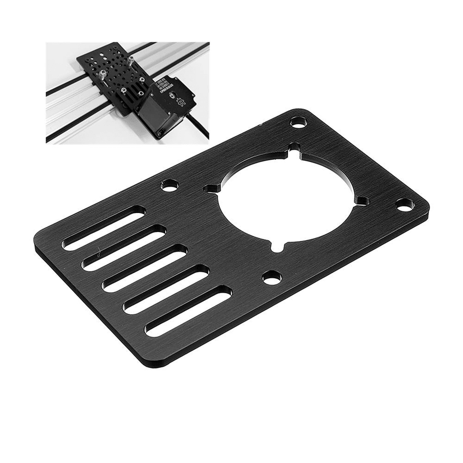 Machfit Aluminum Nema 23 Stepper Motor Mount Plate for V-Slot Aluminum Extrusions Profile CNC Parts - MRSLM