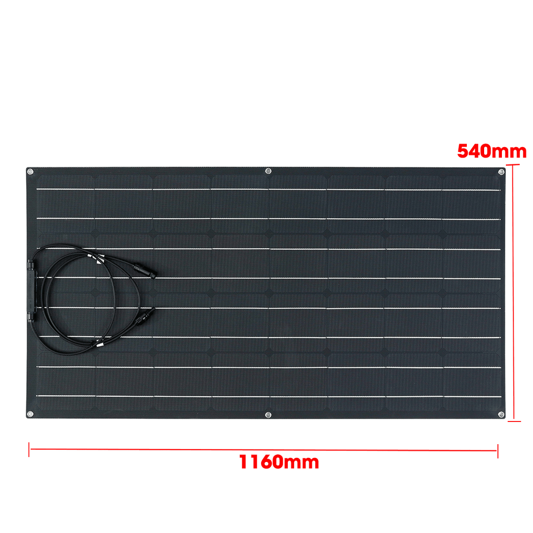 1PCS Flexible Solar Panel 120W 1160*540Mm ETFE Solar Panel with Connector - MRSLM