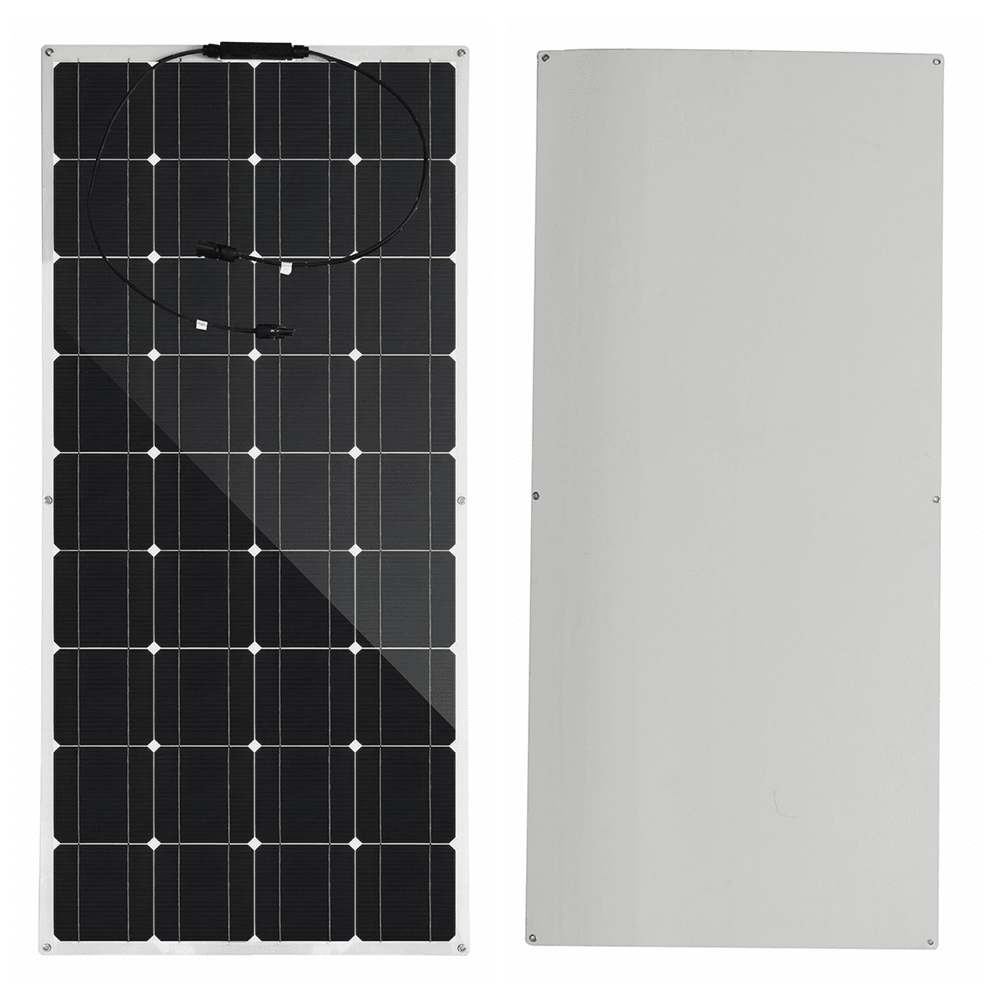 18V 100W PET Sunpower Semi-Flexible Solar Panel Monocrystalline Silicon Laminated Solar Panel 1180*540*3Mm - MRSLM