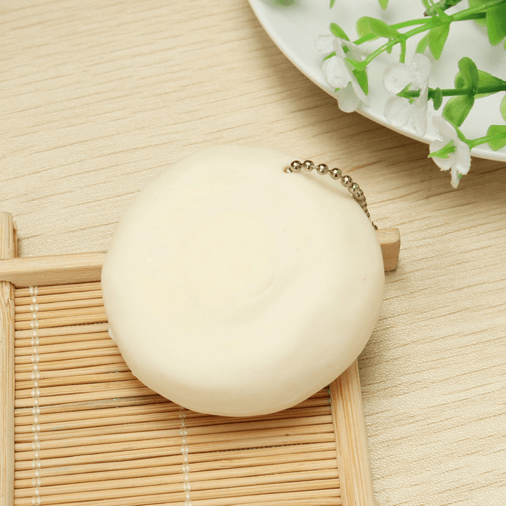 Squishy Squeeze Panda Sticky Rice Ball 5Cm Collection Ball Chain Phone Strap Decor Gift Toy - MRSLM