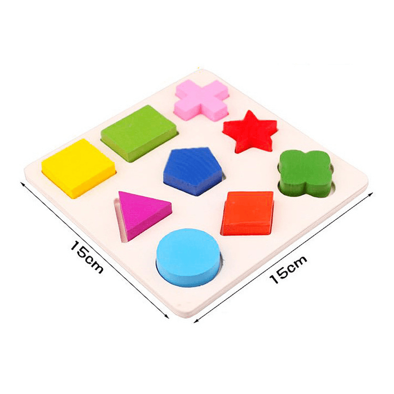 Wisdom Geometric Small Shape Three-Dimensional Jigsaw Puzzle - MRSLM