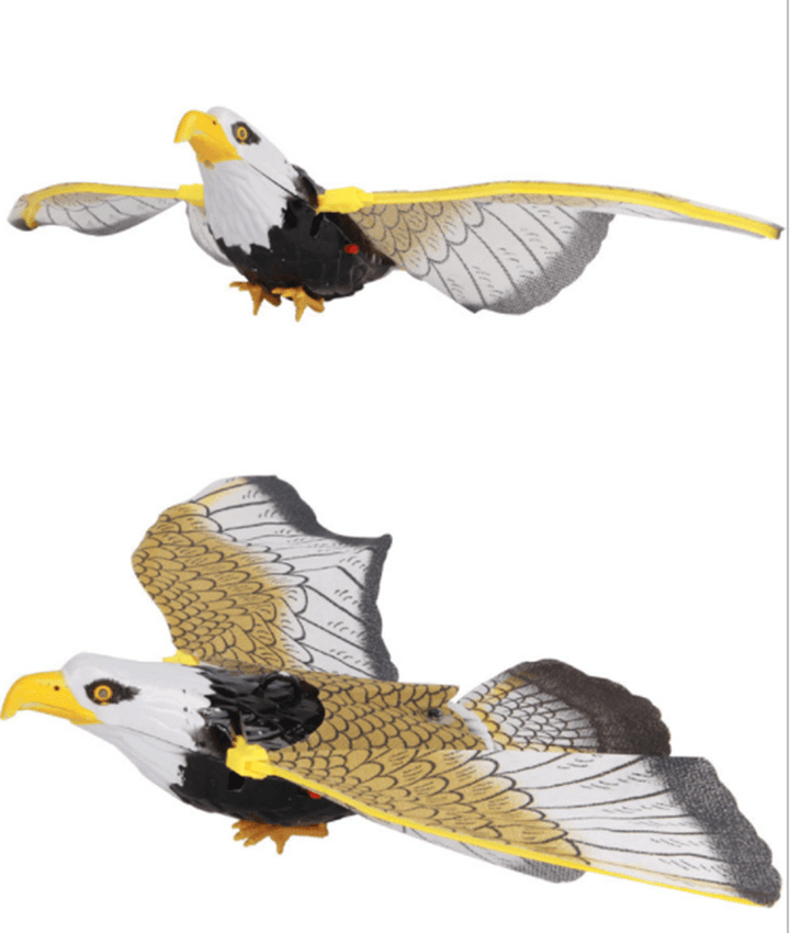 Simulation Electric Suspension Wire Eagle Glowing Music Flying Eagle - MRSLM