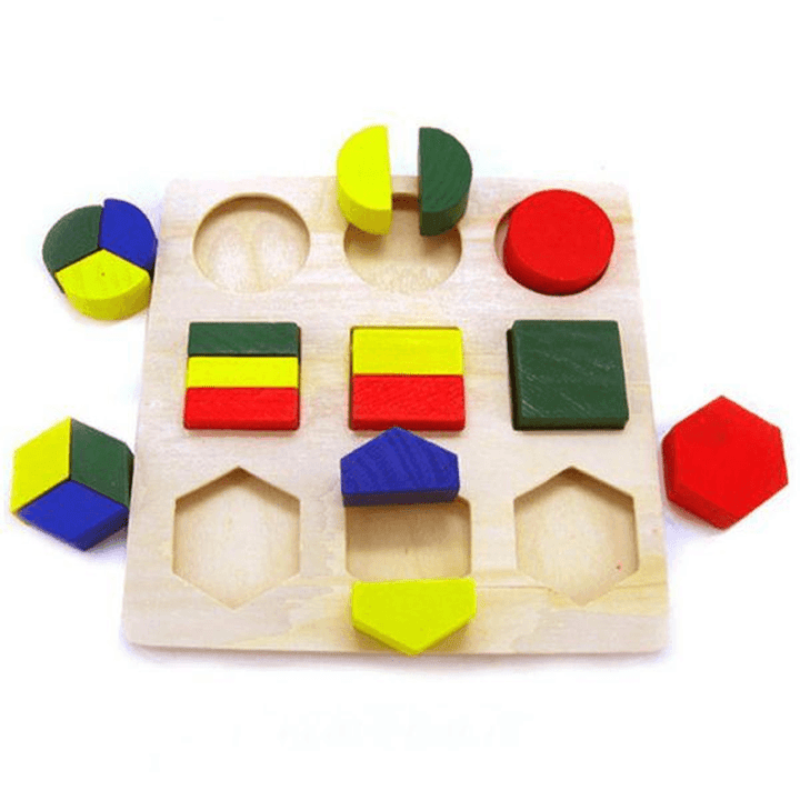 Wisdom Geometric Small Shape Three-Dimensional Jigsaw Puzzle - MRSLM