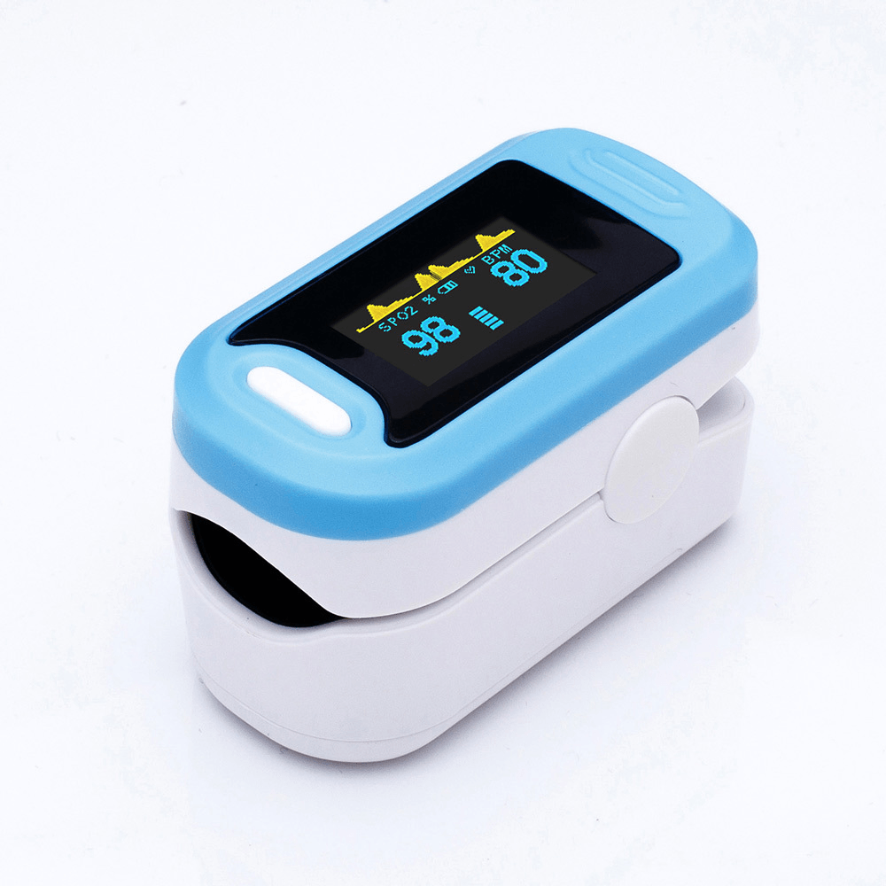 BOXYM YK-81A OLED Portable Finger-Clamp Pulse Blood Oximeter Monitor Spo2 Blood Oxygen Saturometro Pulse Oximetro Monitor - MRSLM