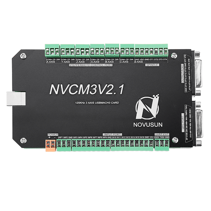 Machifit NVCM 3/4/5/6 Axis CNC Controller MACH3 USB Interface Board Card for Stepper Motor CNC Engraving - MRSLM