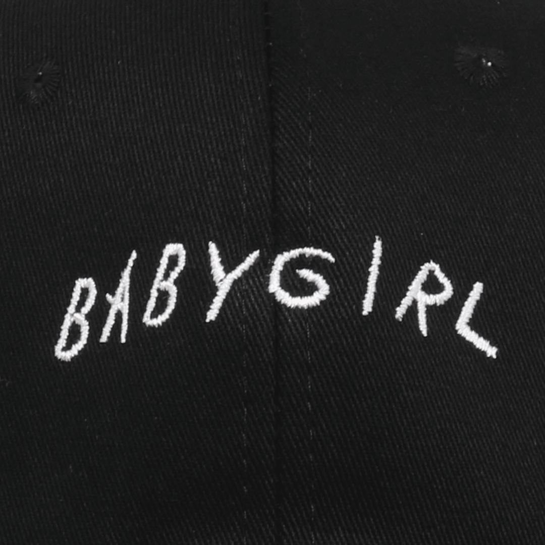 BABYGIRL Letter Embroidered Baseball Cap Spring New Product Cap Outdoor Sports Sun Visor - MRSLM