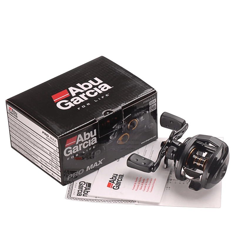 Abu Garcia PMAX3 7+1BB Fishing Reel Metal Long Casting Reel Super Smooth Double Brake Left and Right Hand Baitcast Reel - MRSLM