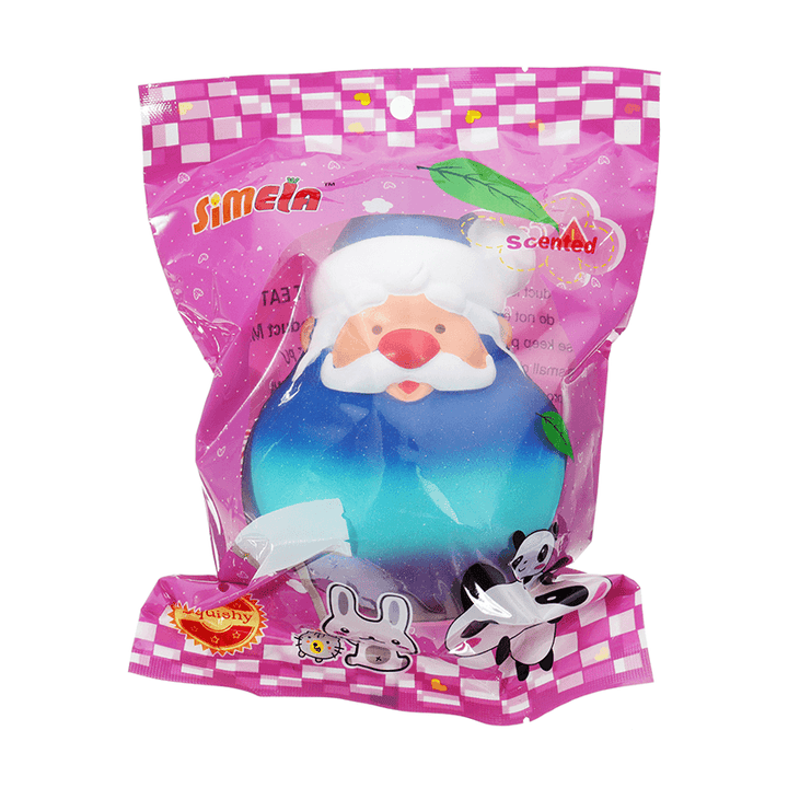 Simela Squishy Father Christmas Tumbler 13Cm Slow Rising Collection Gift Decor Soft Squeeze Toy - MRSLM