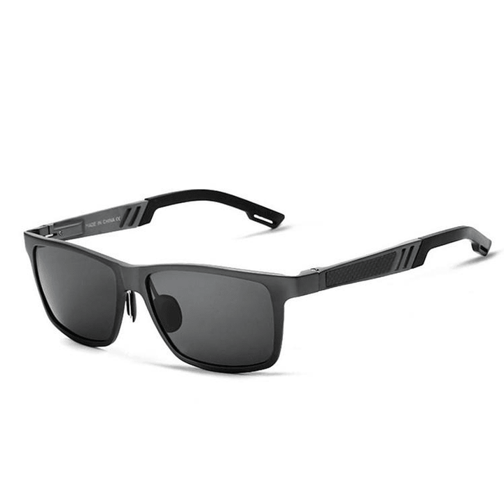 Men Uv Protection Polarized Aluminum Magnesium Alloy Sun Glassess Driving Outdooors Eyeglasseess - MRSLM