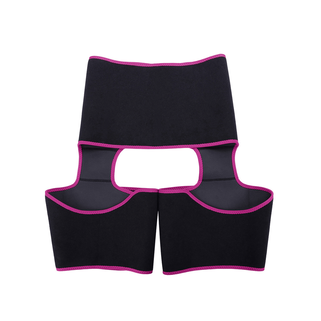 Neoprene Thigh Shaper High Waist Body Shaper Slimmer Wrap Thermo Trainer Sport Waist Protective Accessories - MRSLM