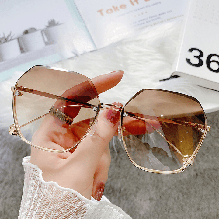 Fashion New Temperament Sunglasses Trend Net Celebrity Trimming Glasses Frame - MRSLM