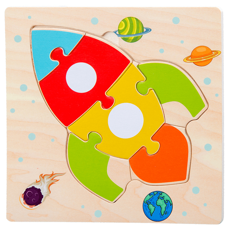 Children'S Baby Early Education Educational Paper Toy Puzzle - MRSLM