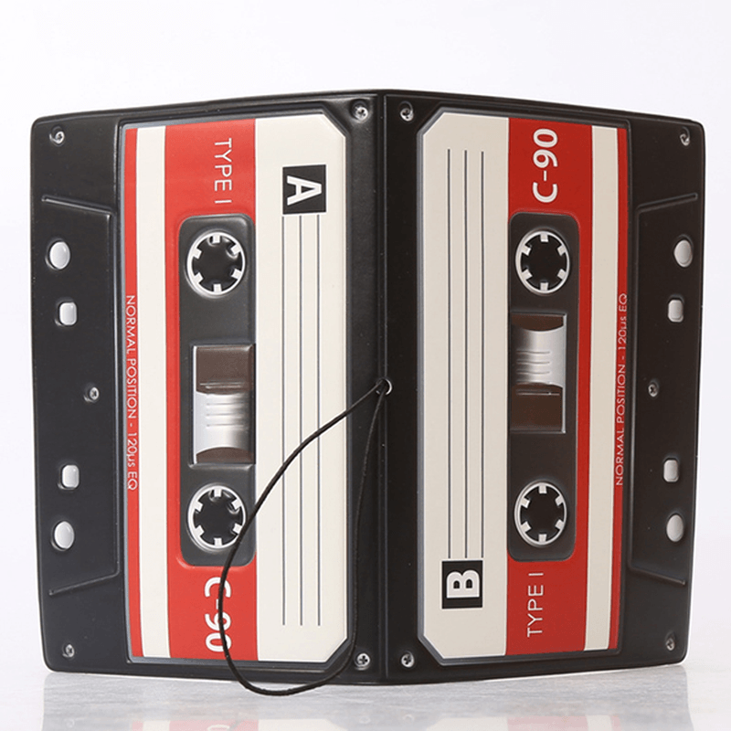 PVC Passport Holder 3D Tape Recorder Card Holder - MRSLM