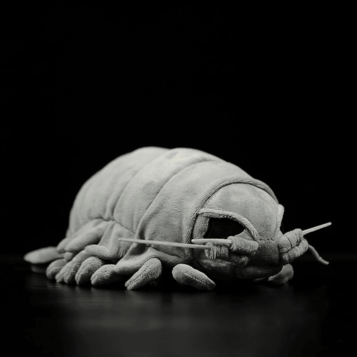 Sea Creature Giant Isopod Realistic Stuffed Animal Toy Soft Bathynomus Giganteus Crustaceans Plush Toy - MRSLM