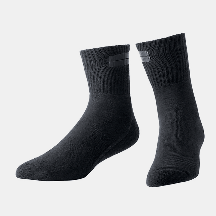 Men Cotton Rapid Heating USB Charging Keep Warm Winter Outdoor Foot Warmer Heated Tube Socks - MRSLM