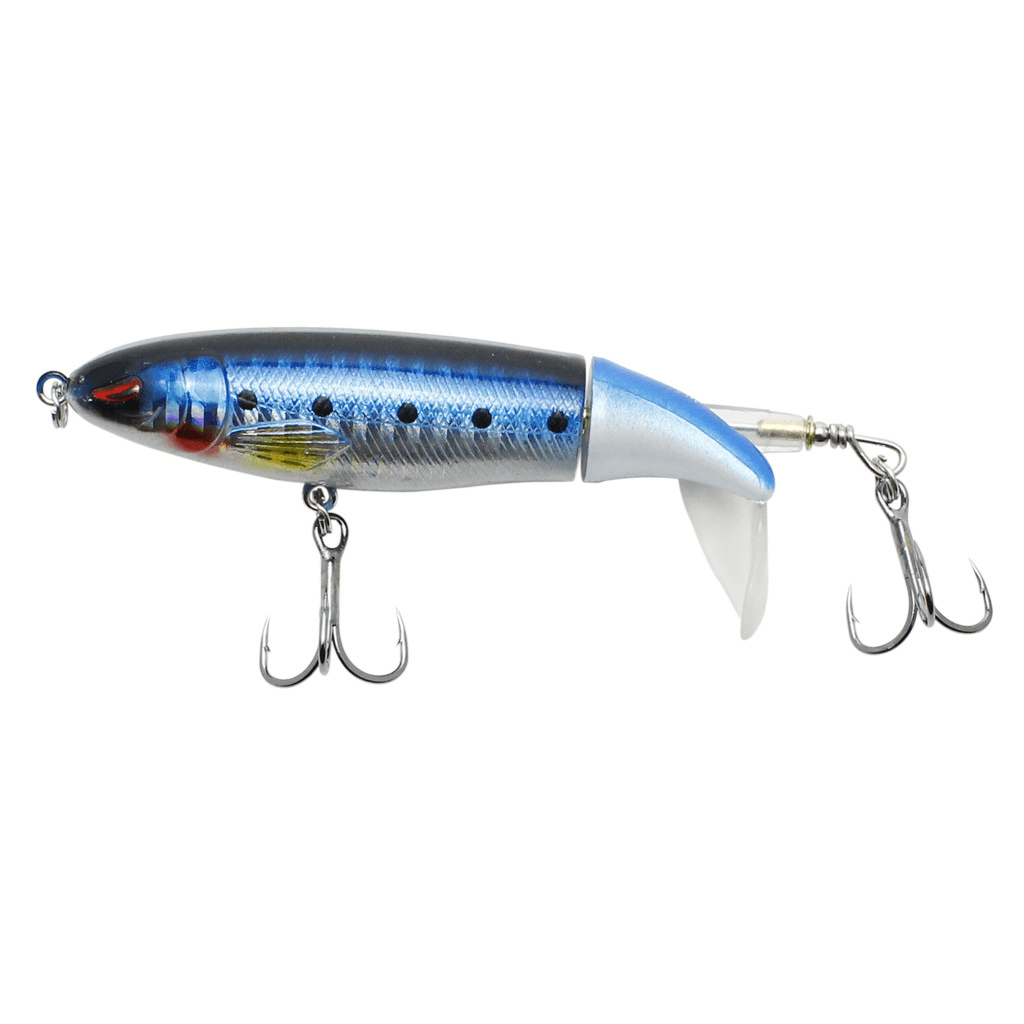 ZANLURE 5PCS 13G Floating Pencil Fishing Lures Hard Shell Plastic Fish Simulation Lures with 2 Hooks Fishing Tools - MRSLM