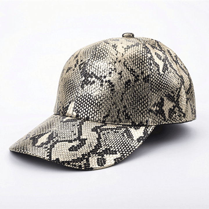 Fashionable New Snake Print Baseball Hat - MRSLM