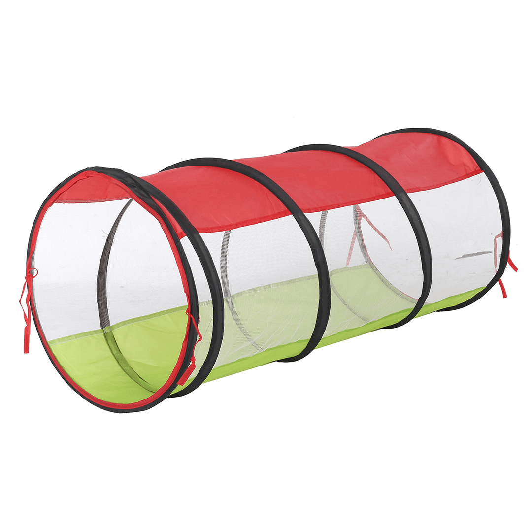 Portable 3 in 1 Childrens Baby Kids Play Tent Toddlers Tunnel Ball Pit Set Children Baby Cubby Playhouse - MRSLM