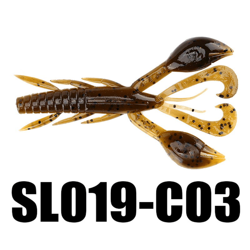 Seaknight SL019 6Pcs 10G 101.5Mm/4'' Soft Fishing Lure Worm Swinging Tail Fishing Bait - MRSLM