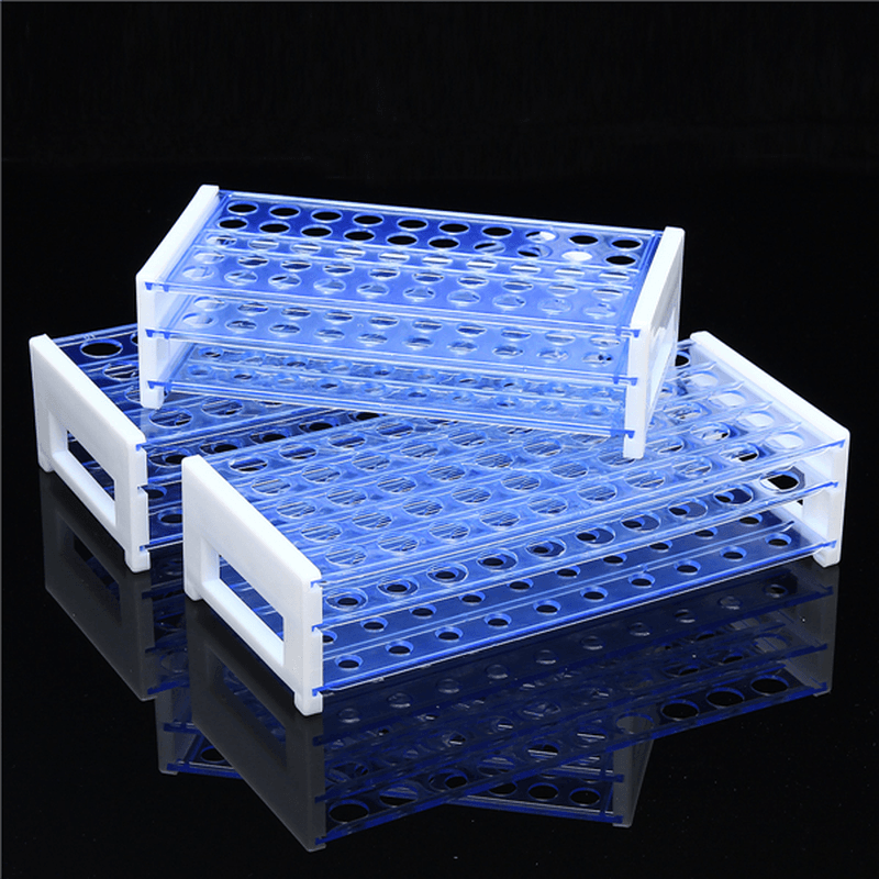 40/50 Holes Vents Plastic Centrifugal Deck Test Tube Rack Holder Laboratory - MRSLM