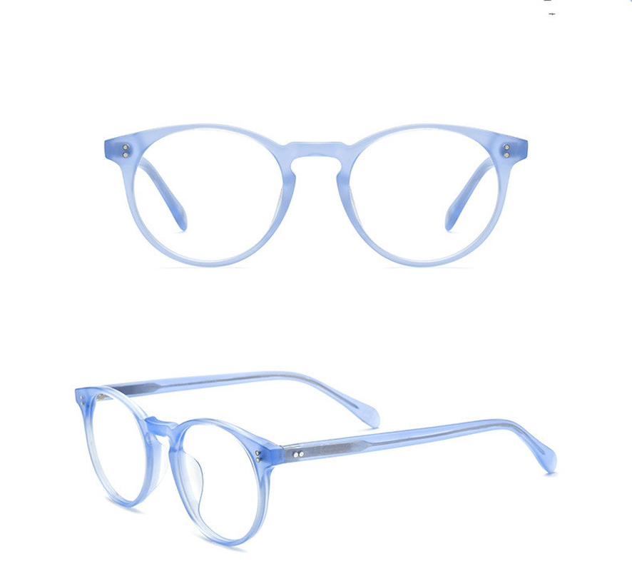 Fashion Acetate Women'S round Glasses Frame - MRSLM