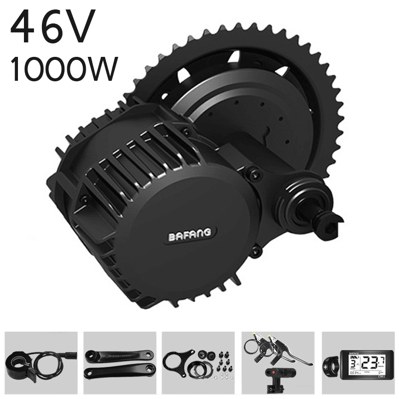 BAFANG BBSHD 48V 1000W 68/100/120Mm Bicycle Modified Electric Mid-Drive Motor Kits Set Electric Bicycle Conversion Kits 8Fun Motor - MRSLM