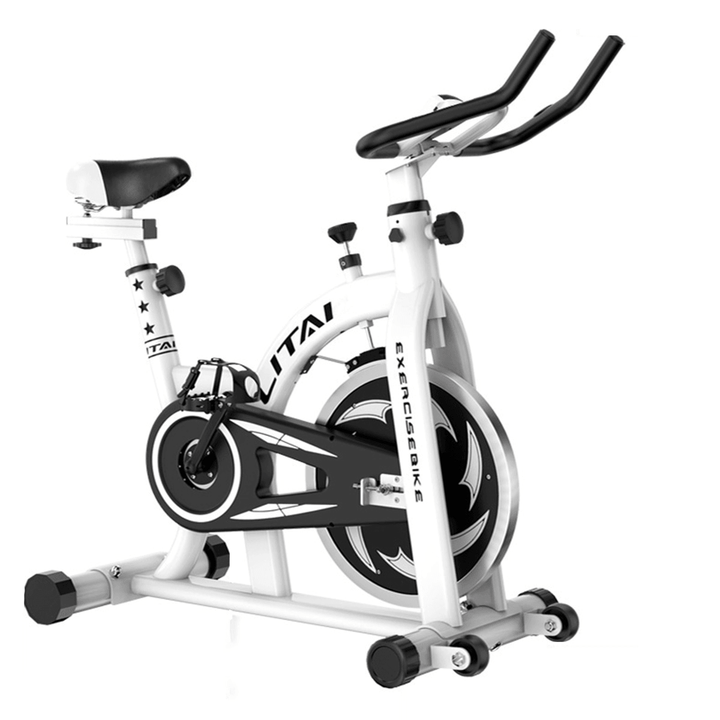 Ultra-Quiet LCD Display Home Exercise Bike Indoor Sports Fitness Equipment Cycling Bikes 8KG Steel Flywheel Bicycle - MRSLM