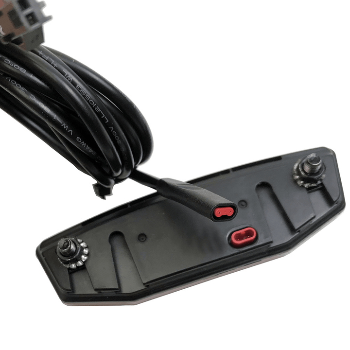 BIKIGHT 6-60V Ebike Rear Light/Tail Light LED Safety Warning Rear Lamp for E-Scooter Waterproof Interface Connections - MRSLM