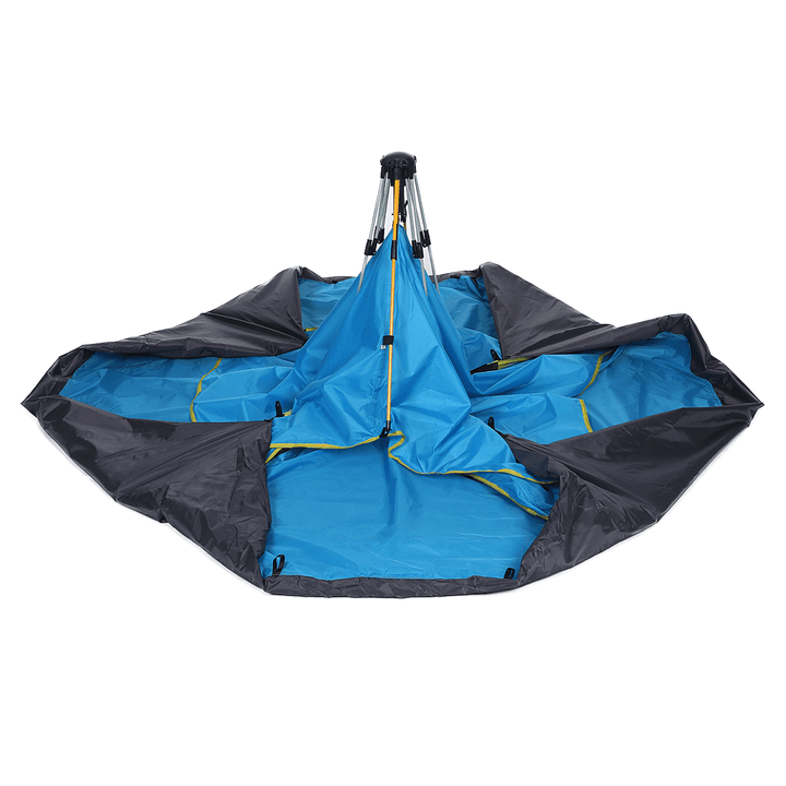 3-4 Person Camping Tent Instant Automatic Double Layer Waterproof Sunshade Canopy Outdoor Travel Beach - MRSLM