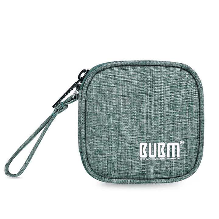 BUBM Travel Carrying Case for Small Electronics and Accessories Earphone Earbuds Cable Change Purse - MRSLM