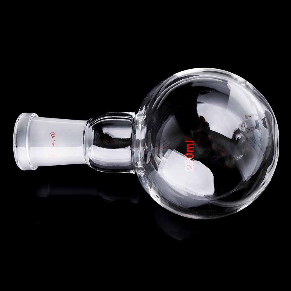 250Ml 24/40 Glass Single Neck round Bottom Flask Boiling Bottle Laboratory Glassware - MRSLM