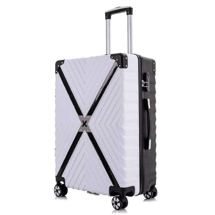 Ipree® 20Inch/24Inch Travel Suitcase ABS 360° Silent Universal Wheel Two-Way Lock Luggage Case - MRSLM