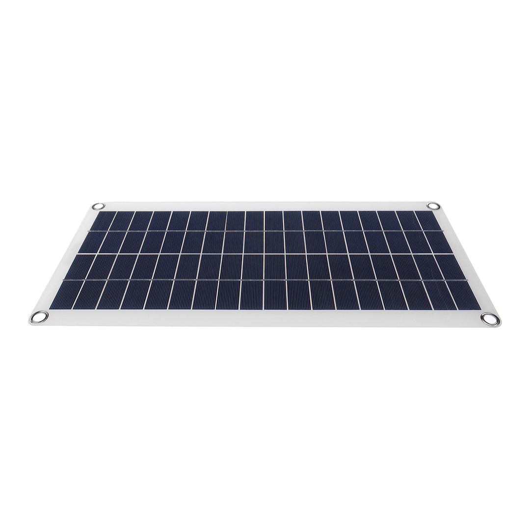 50W 18V Solar Panel Charger USB DC Dual Output Polycrystal Solar Power Panel - MRSLM