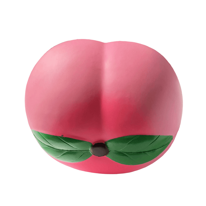 25Cm Huge Peach Squishy Jumbo 10" Soft Slow Rising Giant Fruit Toy Collection Gift - MRSLM