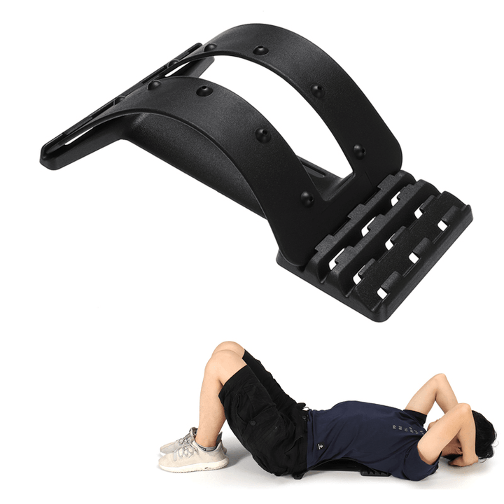 Back Massage Stretcher Fitness Sport Back Support Stretcher Lumbar Support Pain Relief Tool - MRSLM