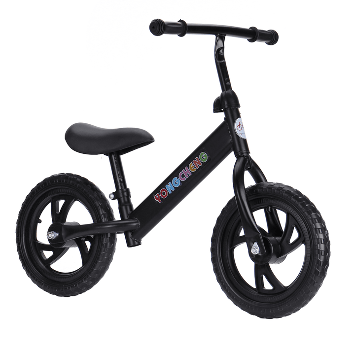 Kids Portable Adjustable No Pedal Best Balance Bike for Children Aged 2-7 Toddler Educational Bicycle Gift for Boys＆Girls - MRSLM